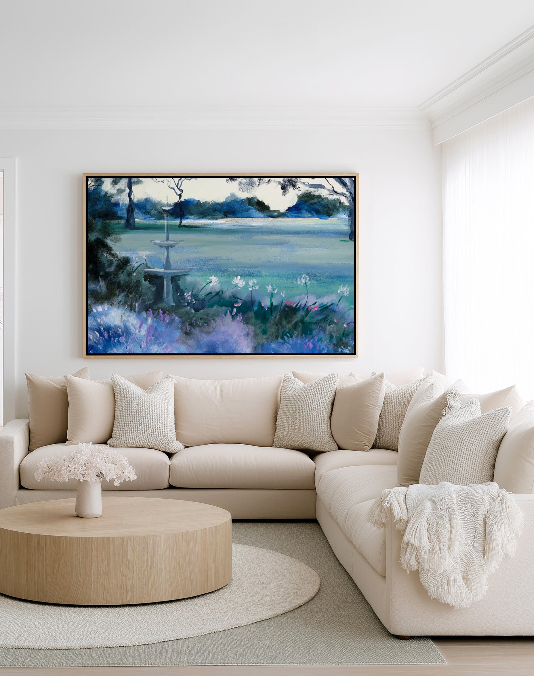 Abby of the Roses by Meredith Howse | Framed Canvas Art Print