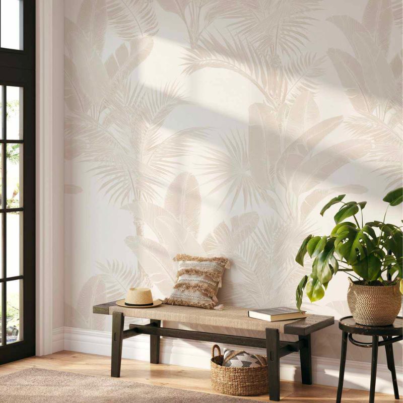 Removable peel and stick on or linen paste the wall wallpaper from Olive et Oriel Australia
