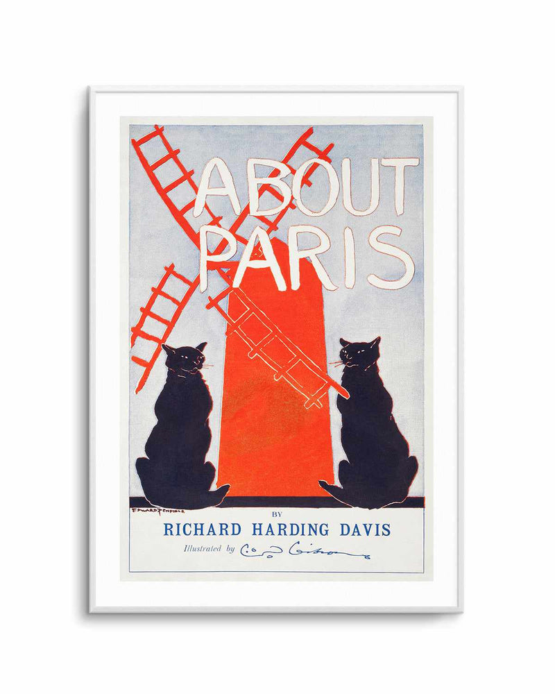 About Paris Vintage Poster Art Print