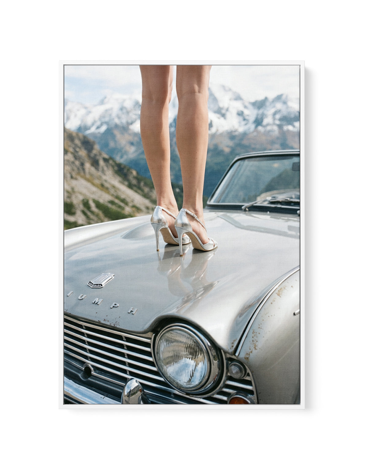 Above It All I | Framed Canvas Art Print