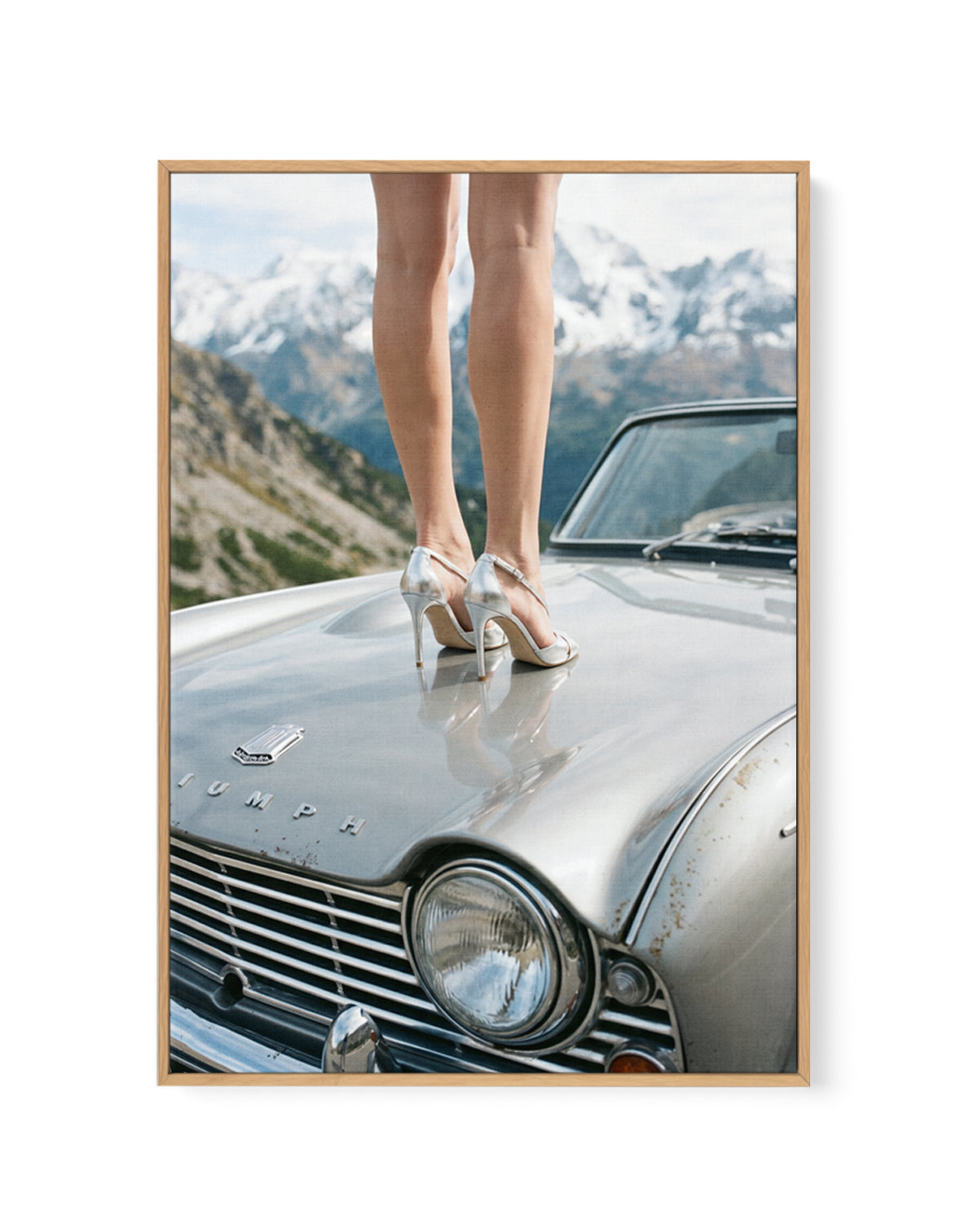Above It All I | Framed Canvas Art Print