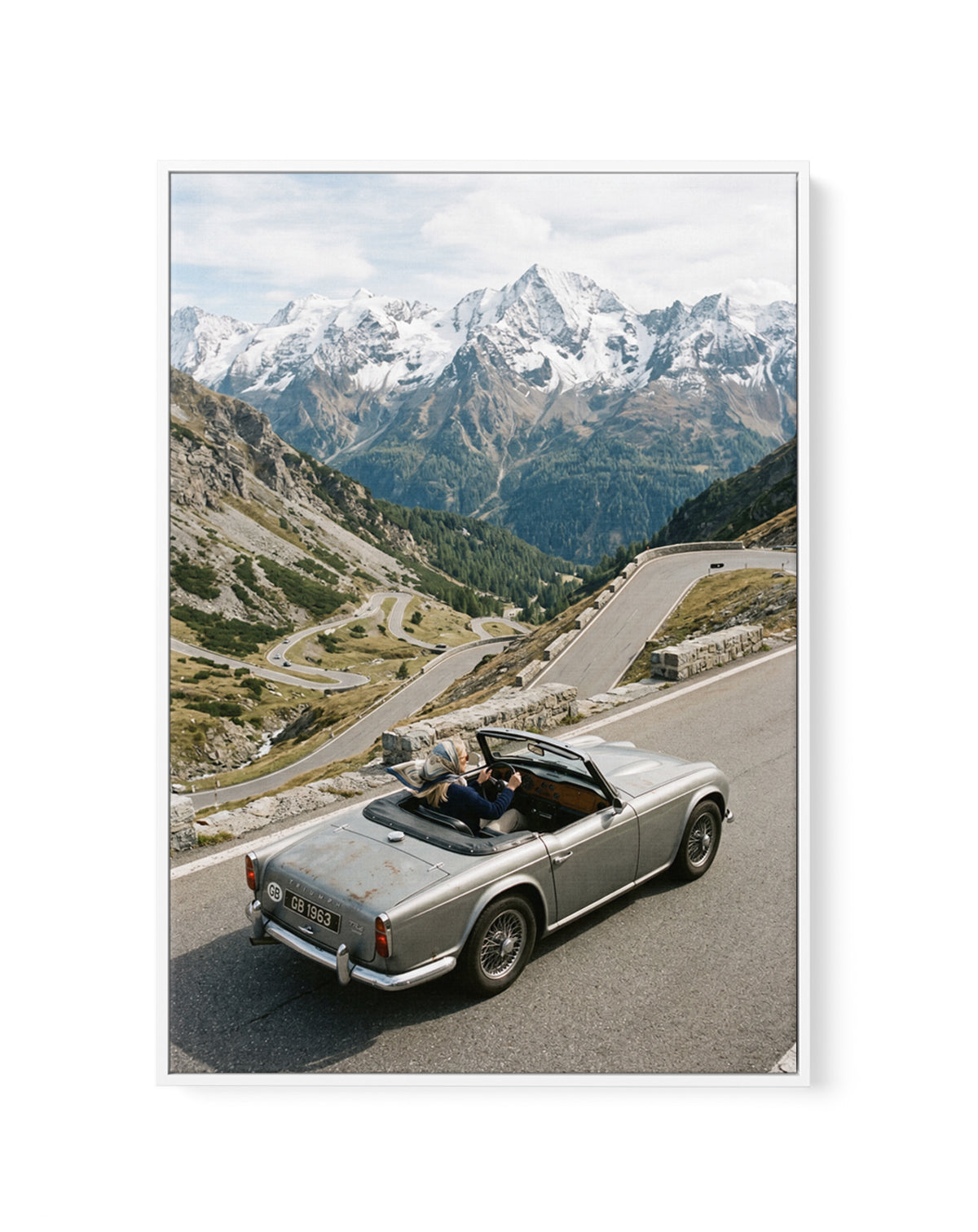 Above It All II | Framed Canvas Art Print
