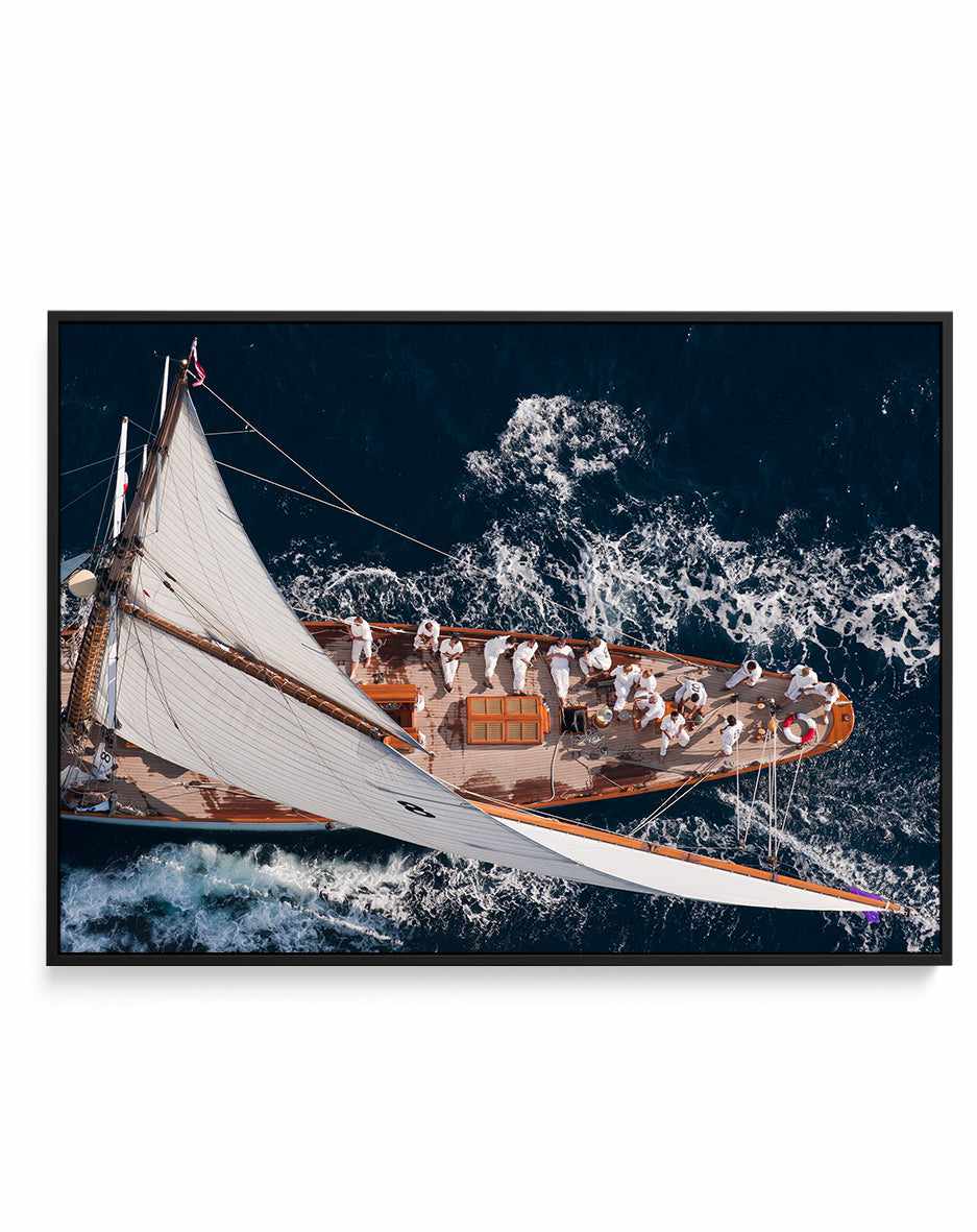 Above Moon Beam By Marc Pelissier | Framed Canvas Art Print from Olive et Oriel where you can shop wallpaper and artworks online