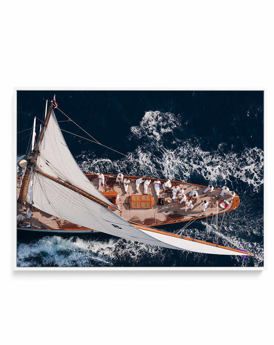 Above Moon Beam By Marc Pelissier | Framed Canvas Art Print from Olive et Oriel where you can shop wallpaper and artworks online