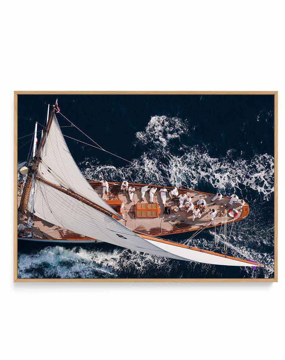 Above Moon Beam By Marc Pelissier | Framed Canvas Art Print from Olive et Oriel where you can shop wallpaper and artworks online