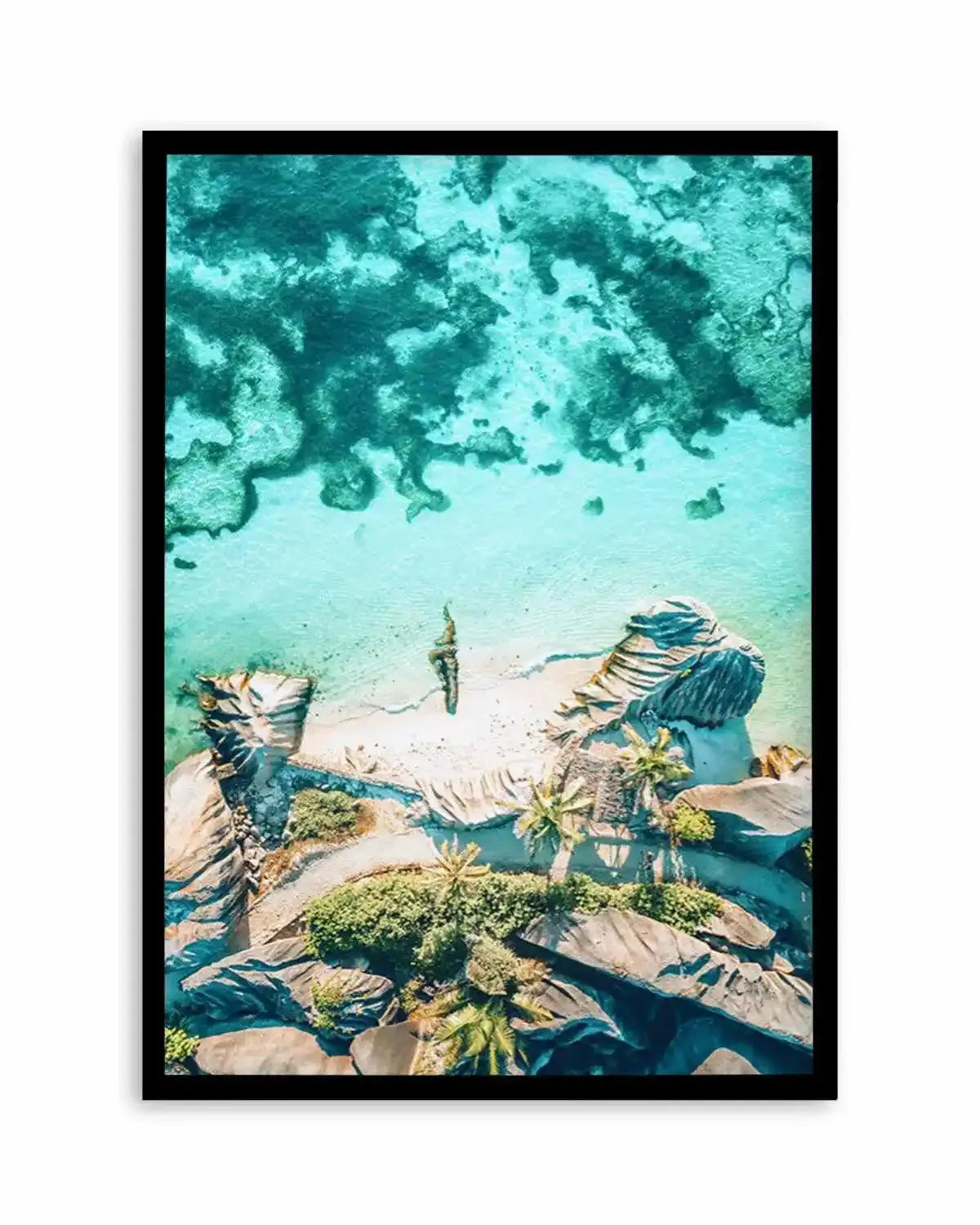 Above The Sea | Seychelles Art Print from Olive et Oriel where you can shop wallpaper and artworks online