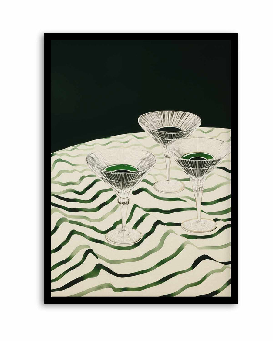 Absinthe | Art Print from Olive et Oriel where you can shop wallpaper and artworks online