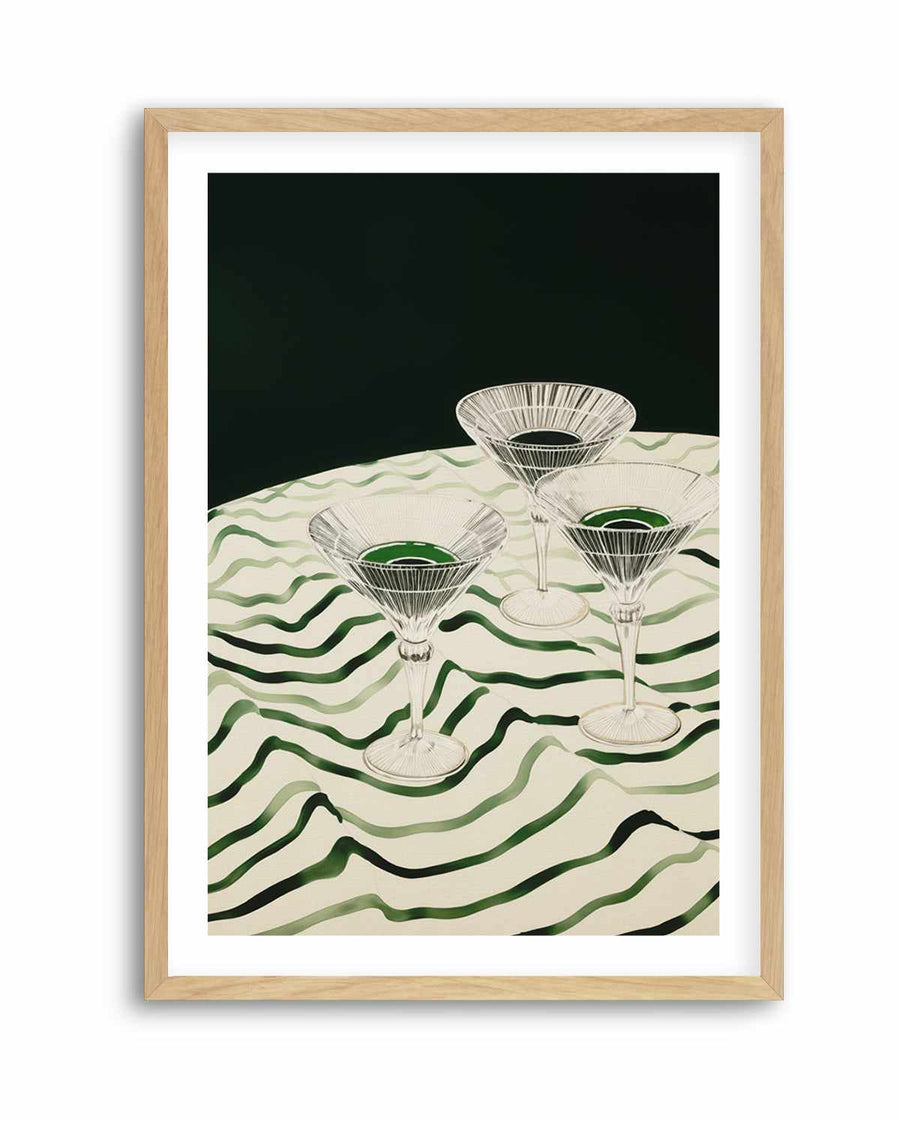 Absinthe | Art Print from Olive et Oriel where you can shop wallpaper and artworks online