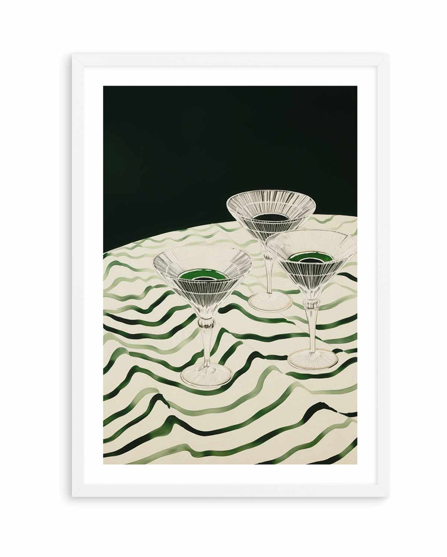 Absinthe | Art Print from Olive et Oriel where you can shop wallpaper and artworks online