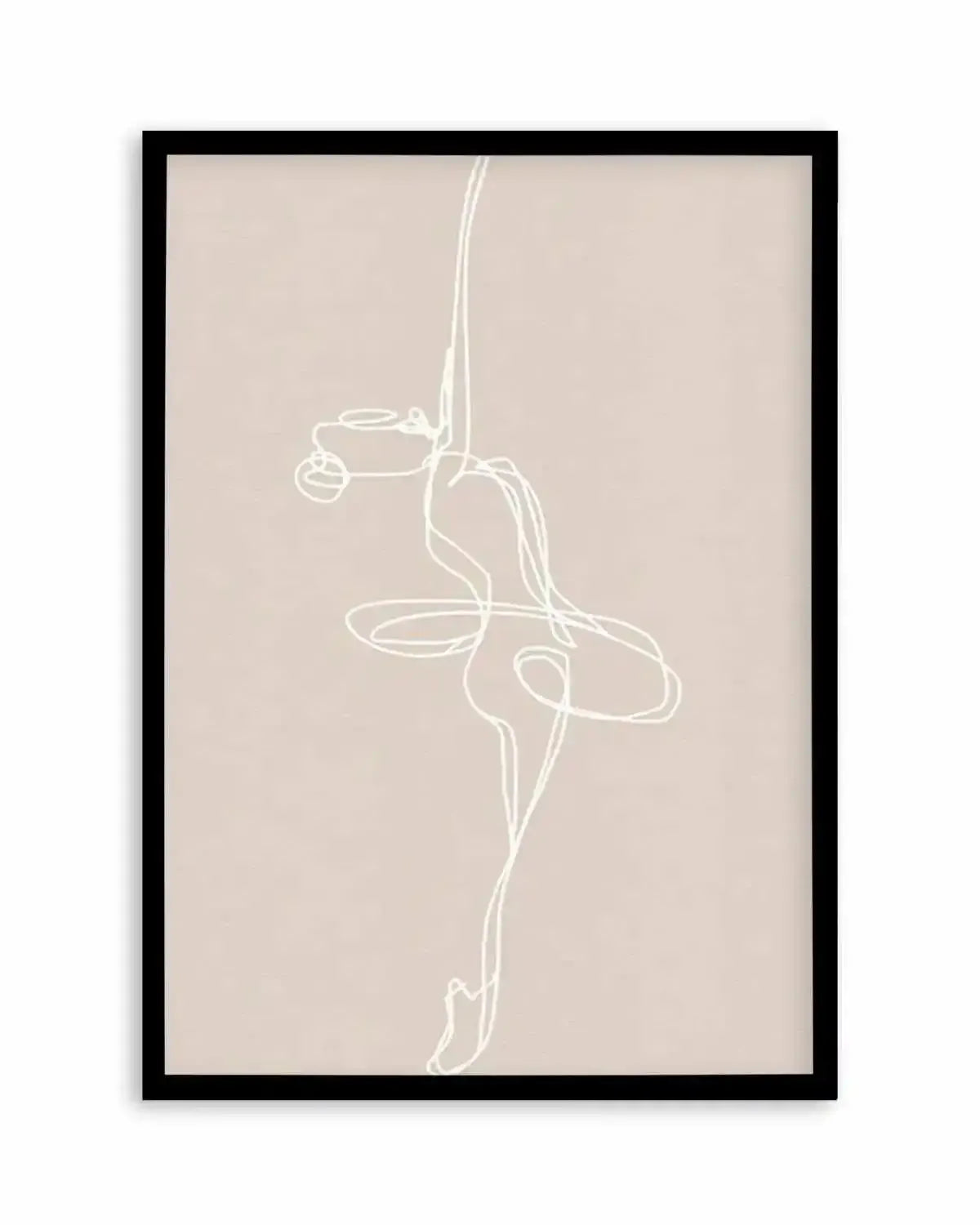 Abstract Ballerine Art Print from Olive et Oriel where you can shop wallpaper and artworks online
