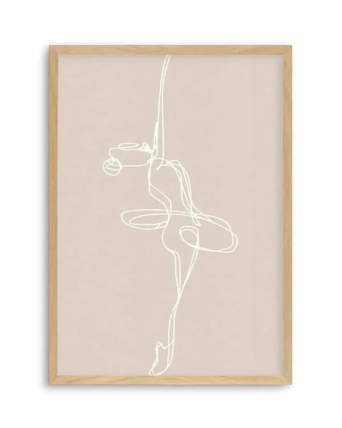 Abstract Ballerine Art Print from Olive et Oriel where you can shop wallpaper and artworks online