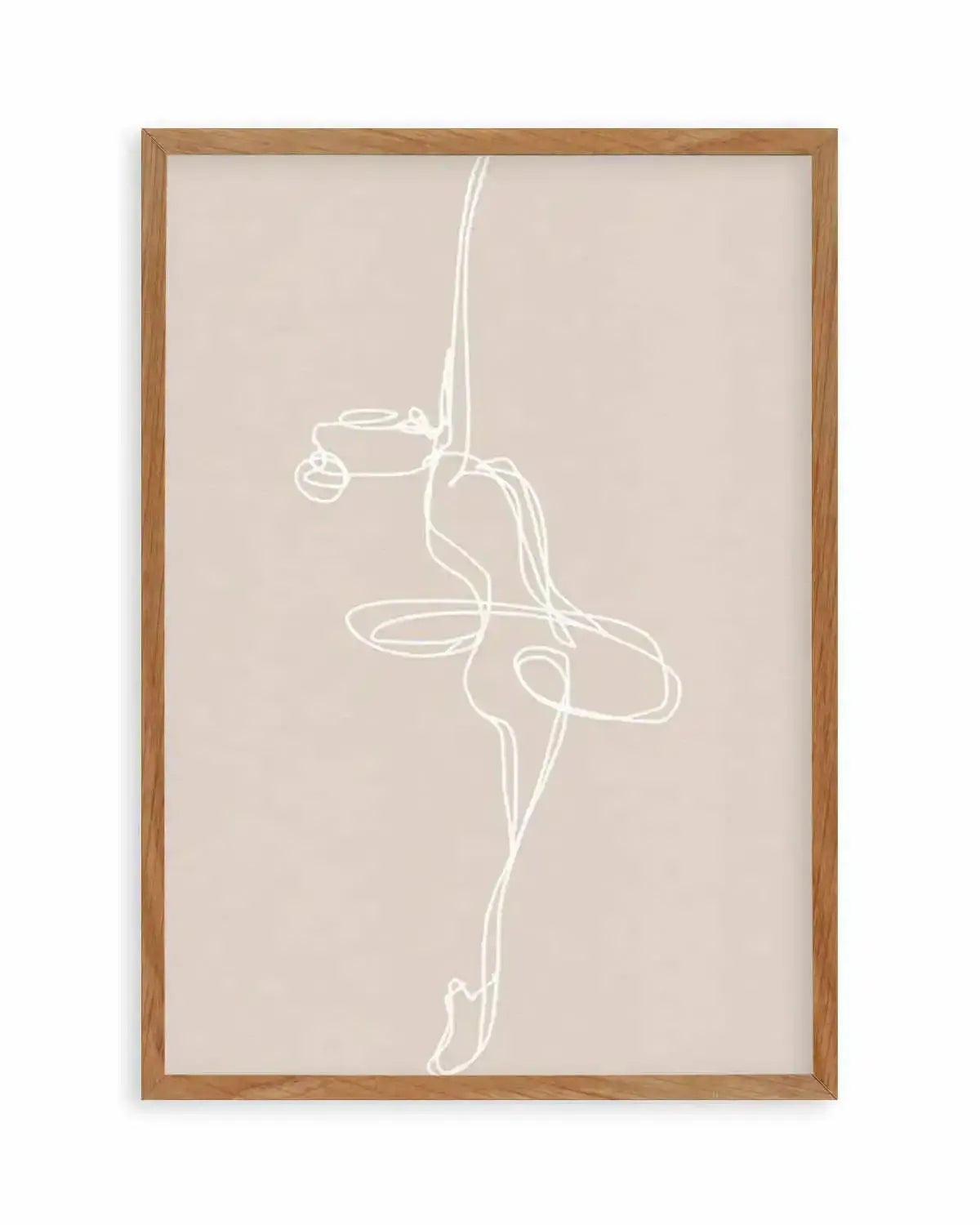 Abstract Ballerine Art Print from Olive et Oriel where you can shop wallpaper and artworks online