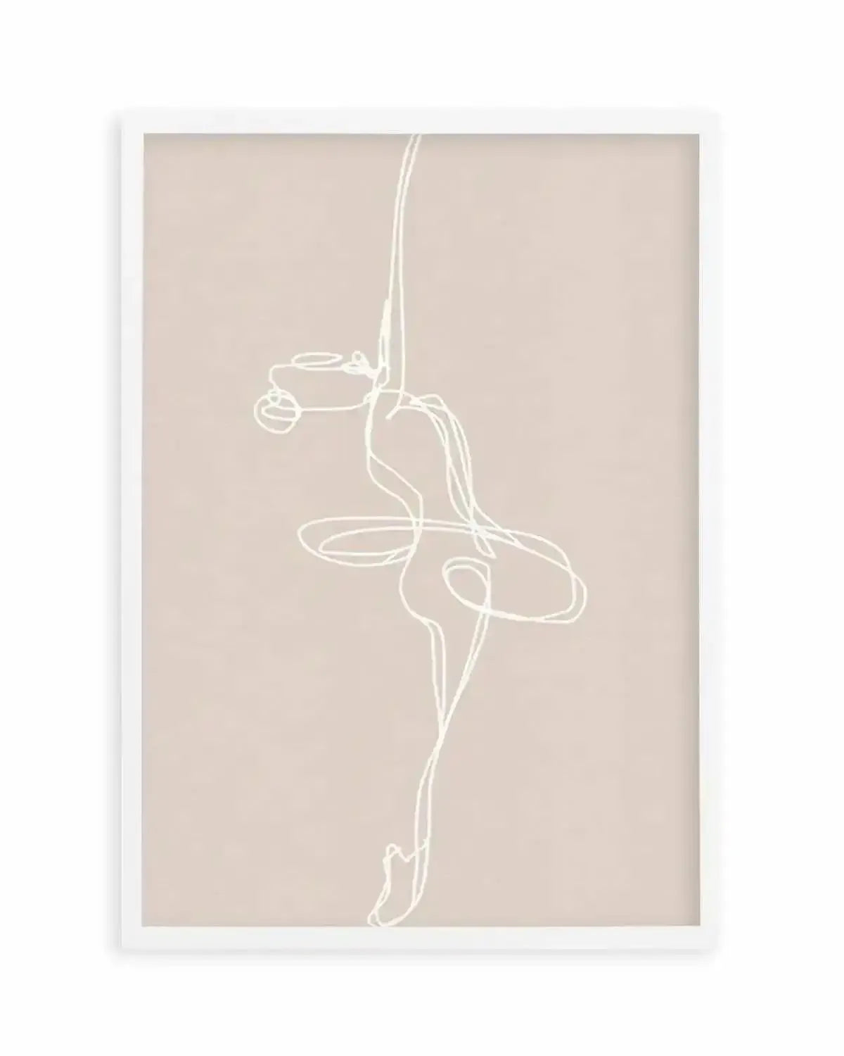 Abstract Ballerine Art Print from Olive et Oriel where you can shop wallpaper and artworks online