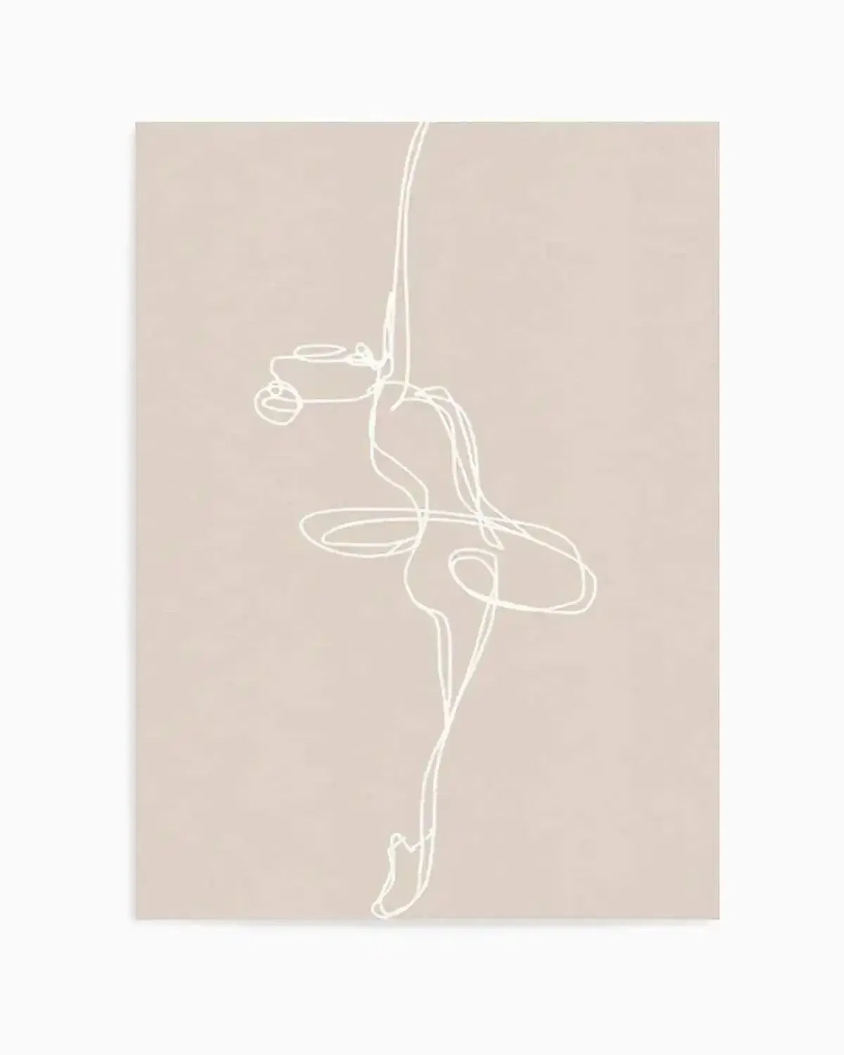 Abstract Ballerine Art Print from Olive et Oriel where you can shop wallpaper and artworks online