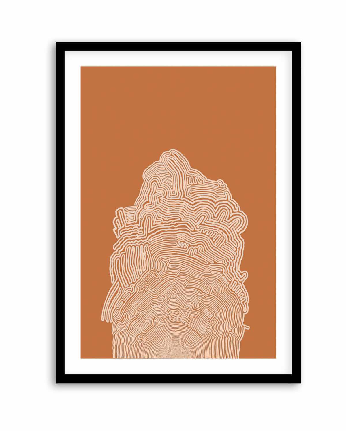 Abstract Brown by Sharyn Bursic | Art Print from Olive et Oriel where you can shop wallpaper and artworks online