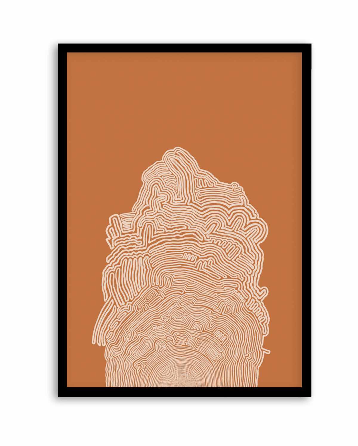 Abstract Brown by Sharyn Bursic | Art Print from Olive et Oriel where you can shop wallpaper and artworks online