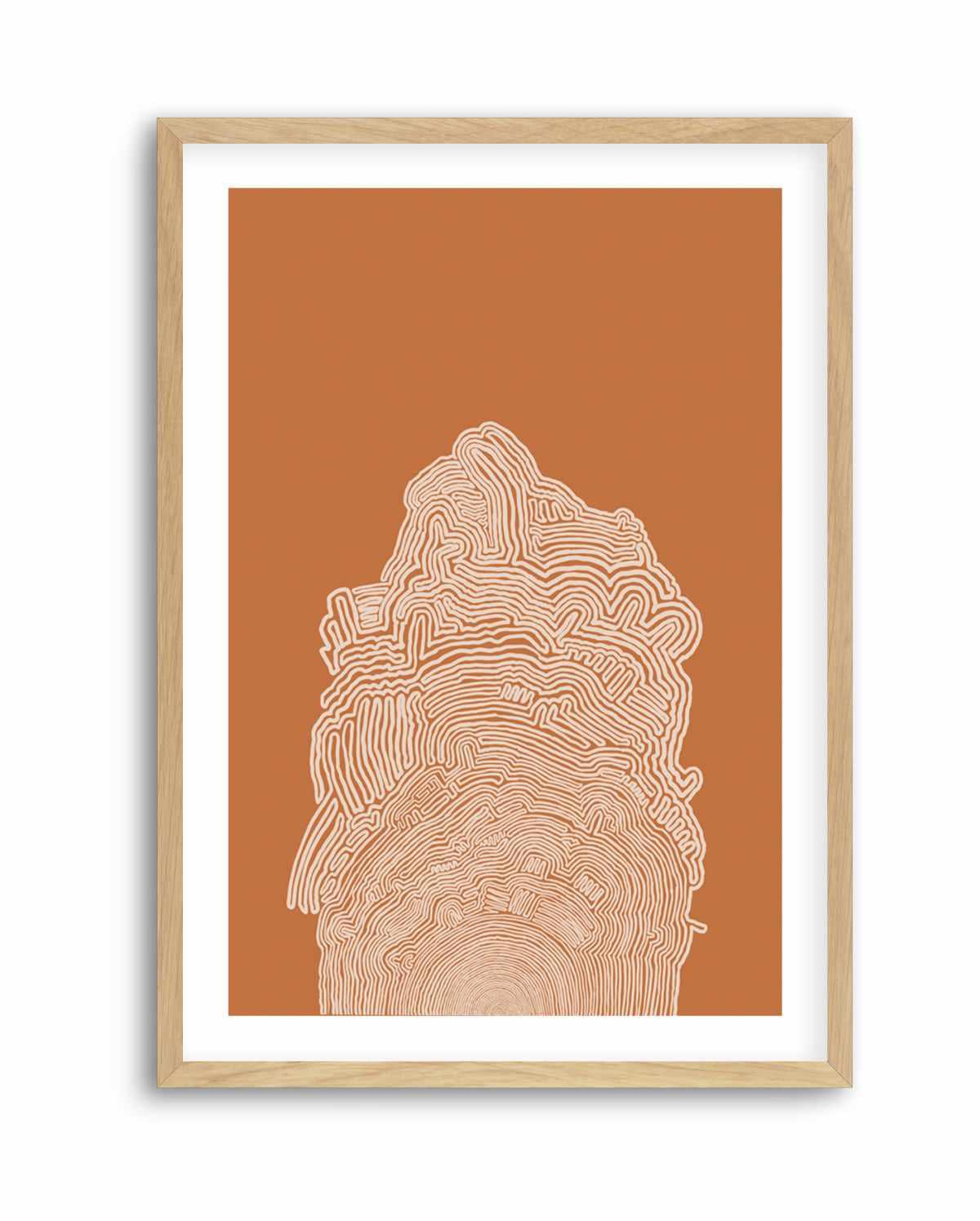 Abstract Brown by Sharyn Bursic | Art Print from Olive et Oriel where you can shop wallpaper and artworks online
