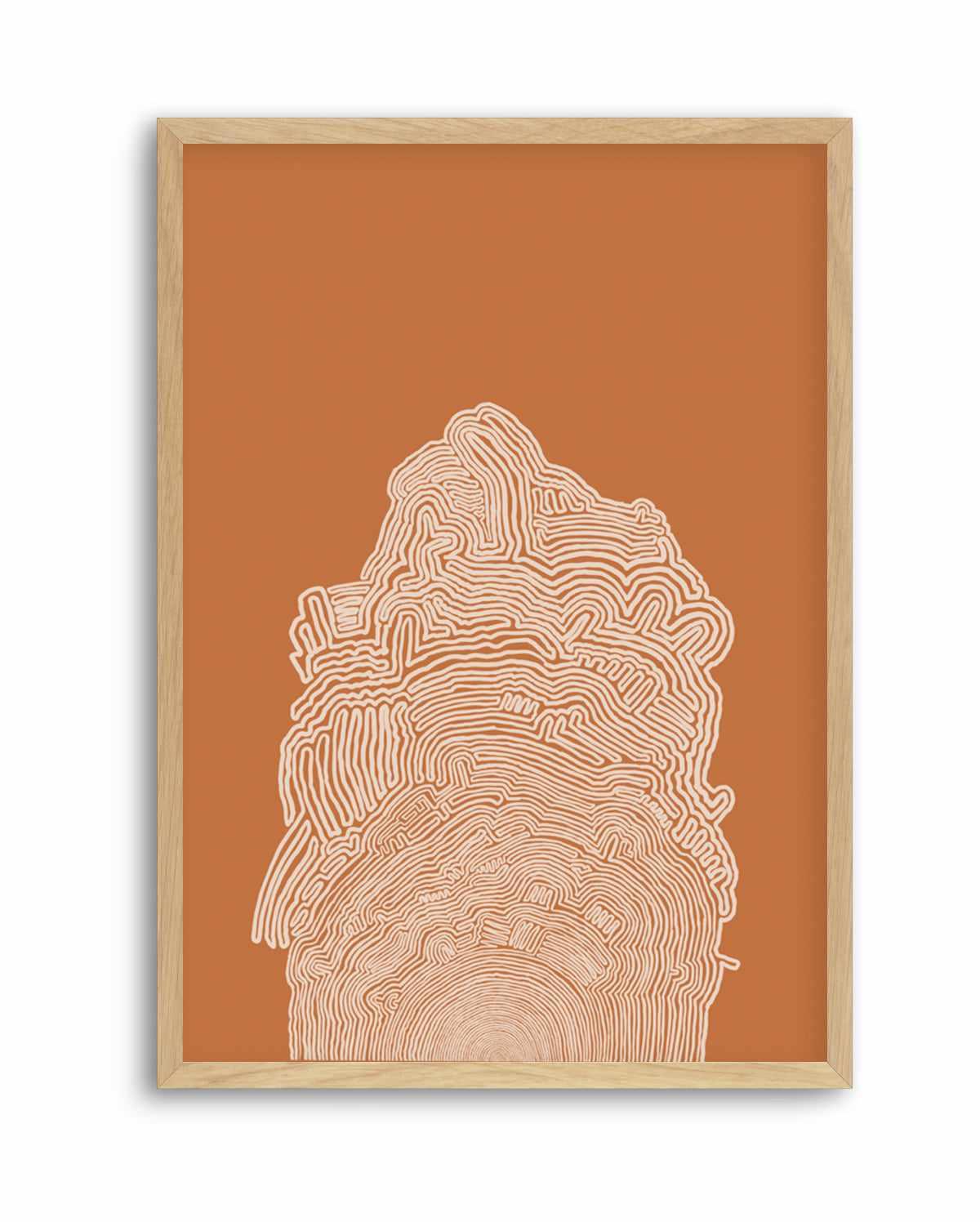 Abstract Brown by Sharyn Bursic | Art Print from Olive et Oriel where you can shop wallpaper and artworks online