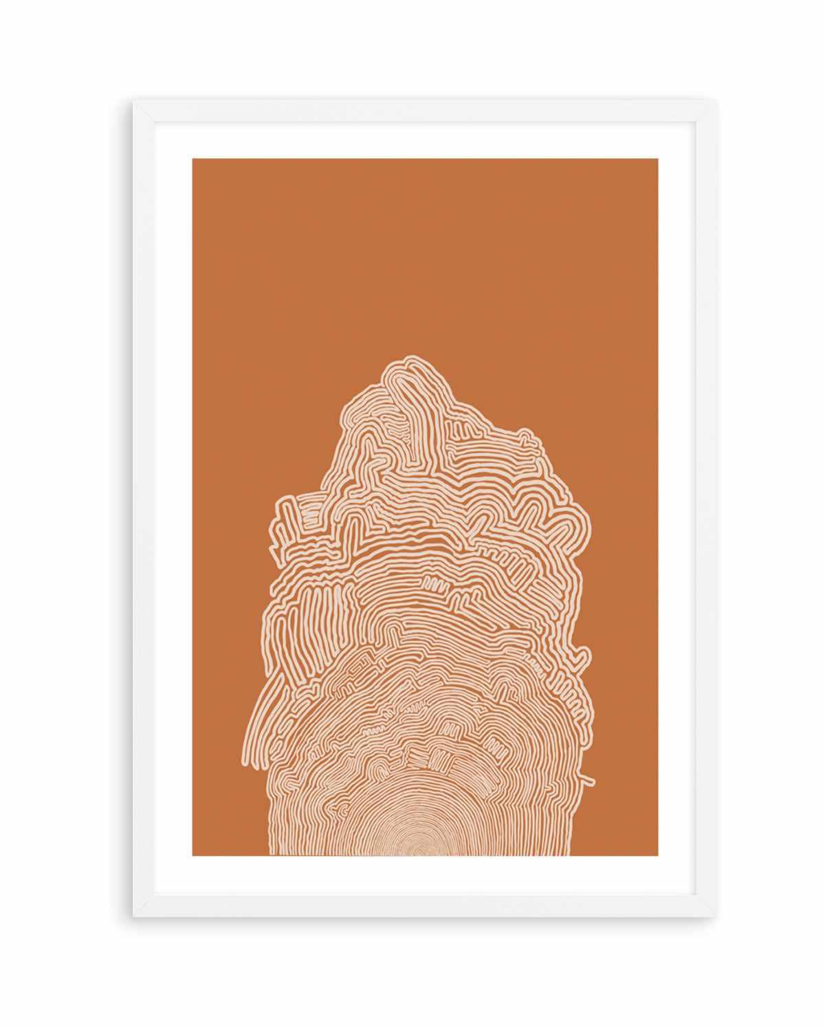 Abstract Brown by Sharyn Bursic | Art Print from Olive et Oriel where you can shop wallpaper and artworks online