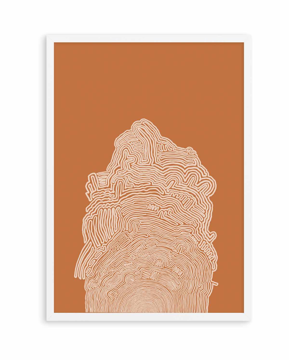 Abstract Brown by Sharyn Bursic | Art Print from Olive et Oriel where you can shop wallpaper and artworks online