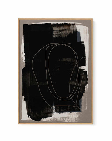 Abstract Brush Strokes 180Z | Framed Canvas Art Print from Olive et Oriel where you can shop wallpaper and artworks online