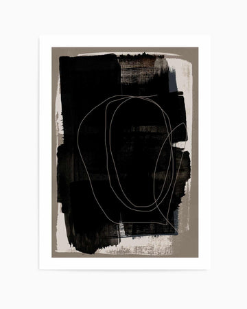Abstract Brush Strokes 180Z | Art Print from Olive et Oriel where you can shop wallpaper and artworks online