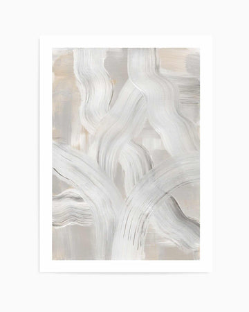 Abstract Brush Strokes 126 by Mareike Bohmer | Art Print