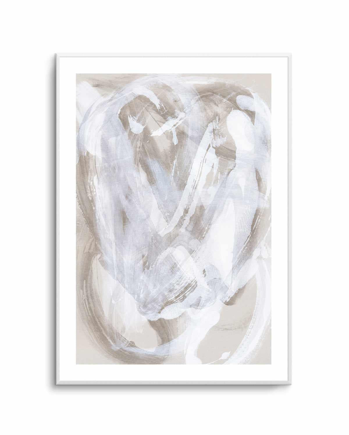 Abstract Brush Strokes 146 by Mareike Bohmer | Art Print