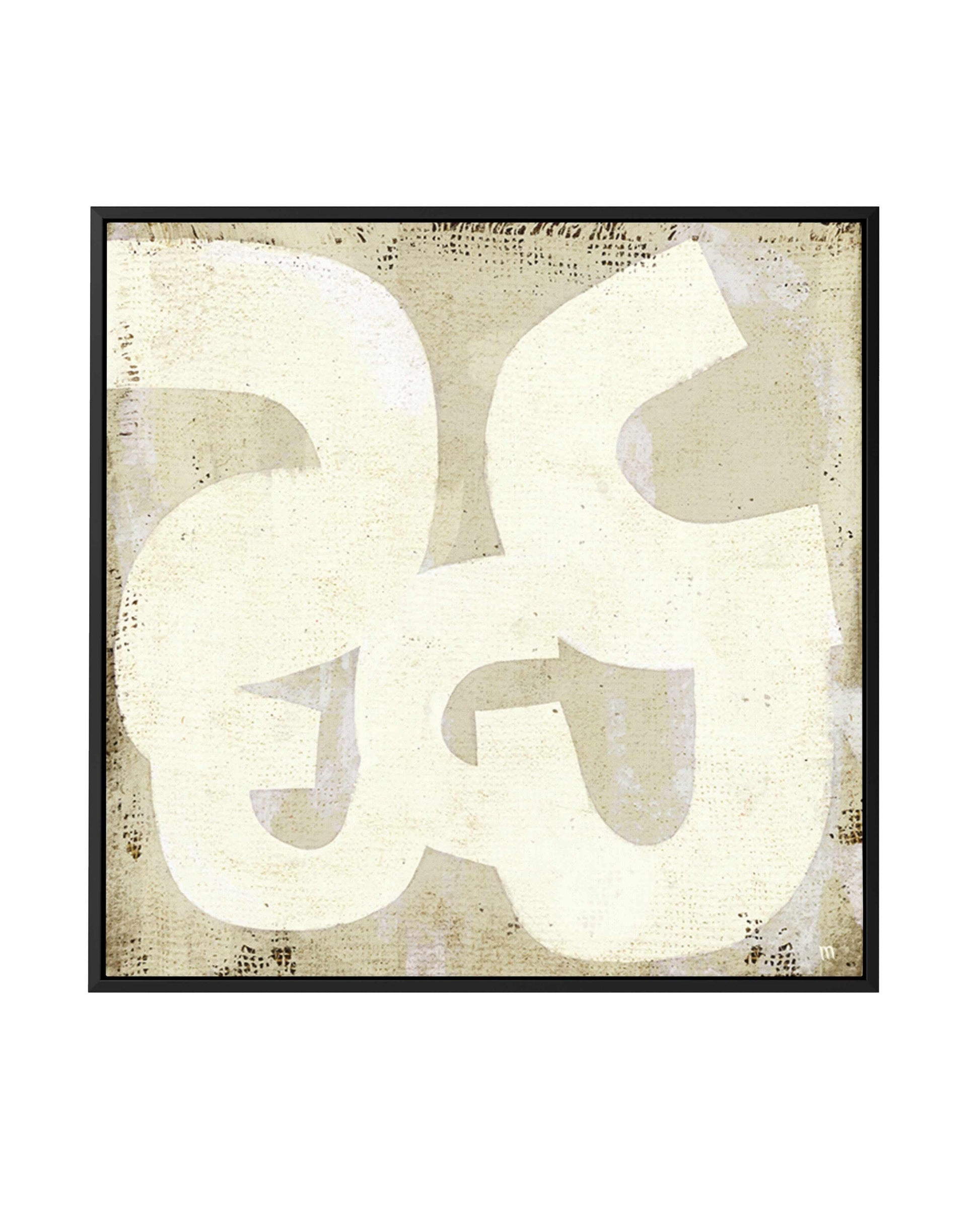 Abstract Composition by Marco Marella | Framed Canvas Art Print from Olive et Oriel where you can shop wallpaper and artworks online