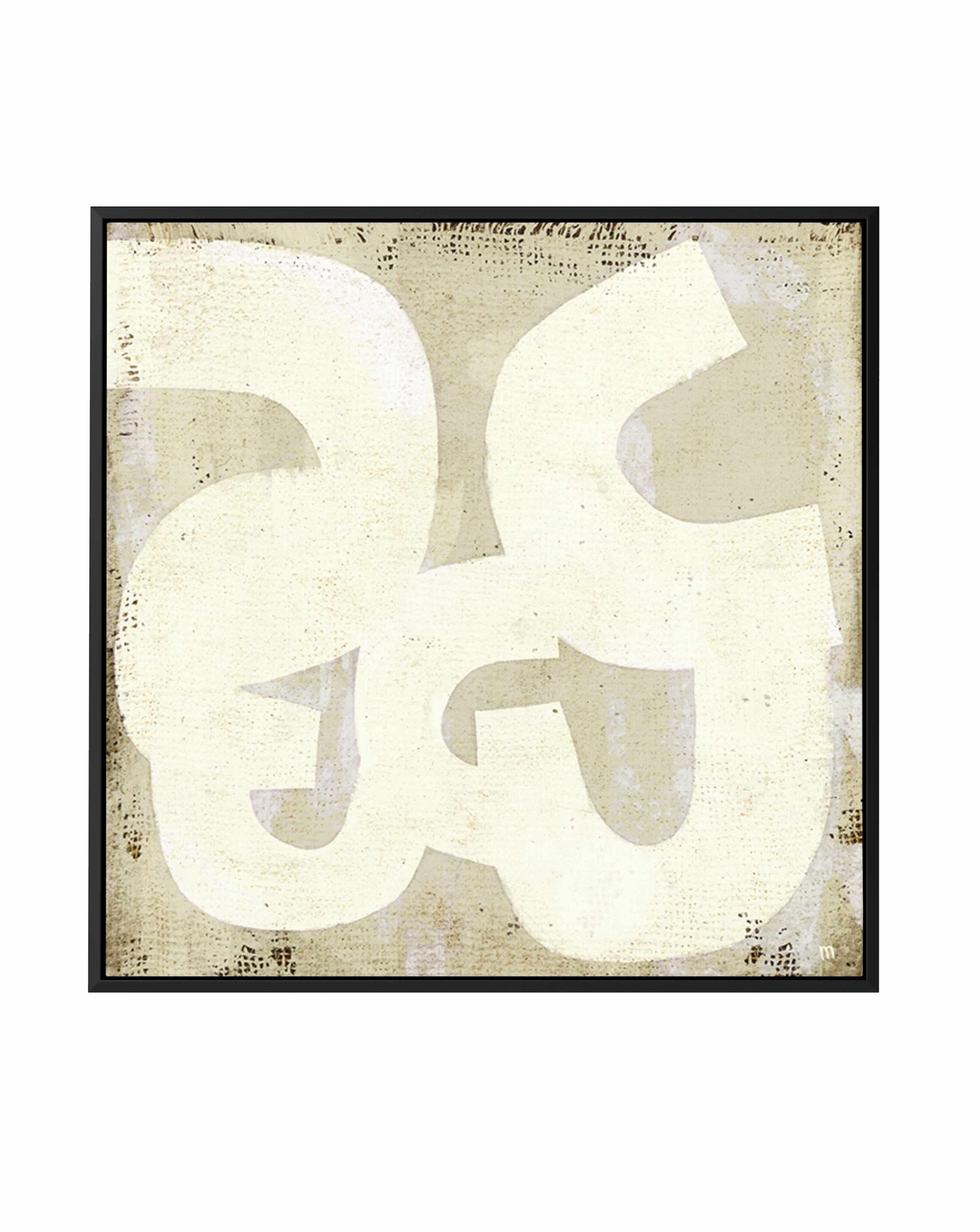 Abstract Composition by Marco Marella | Framed Canvas Art Print from Olive et Oriel where you can shop wallpaper and artworks online