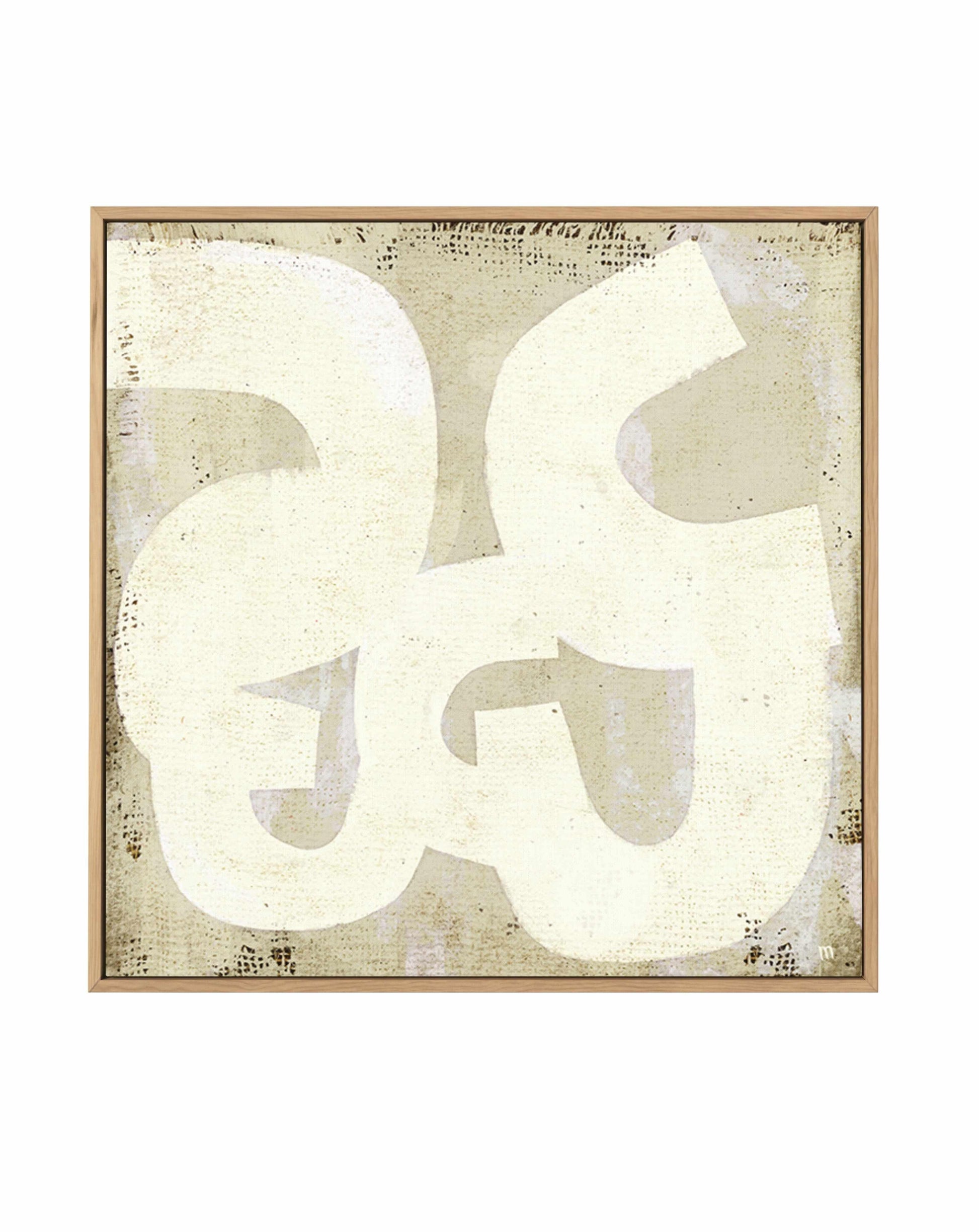 Abstract Composition by Marco Marella | Framed Canvas Art Print from Olive et Oriel where you can shop wallpaper and artworks online