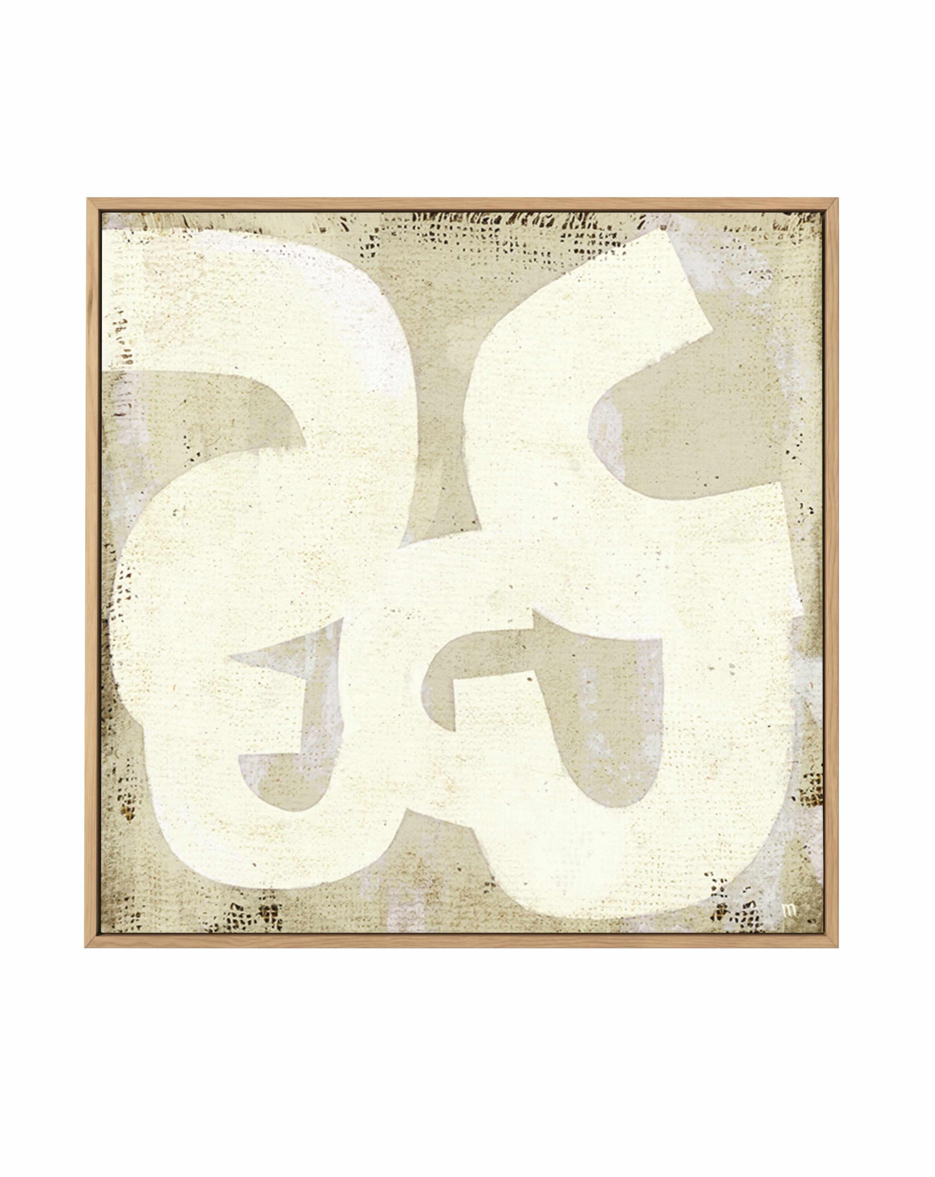 Abstract Composition by Marco Marella | Framed Canvas Art Print from Olive et Oriel where you can shop wallpaper and artworks online