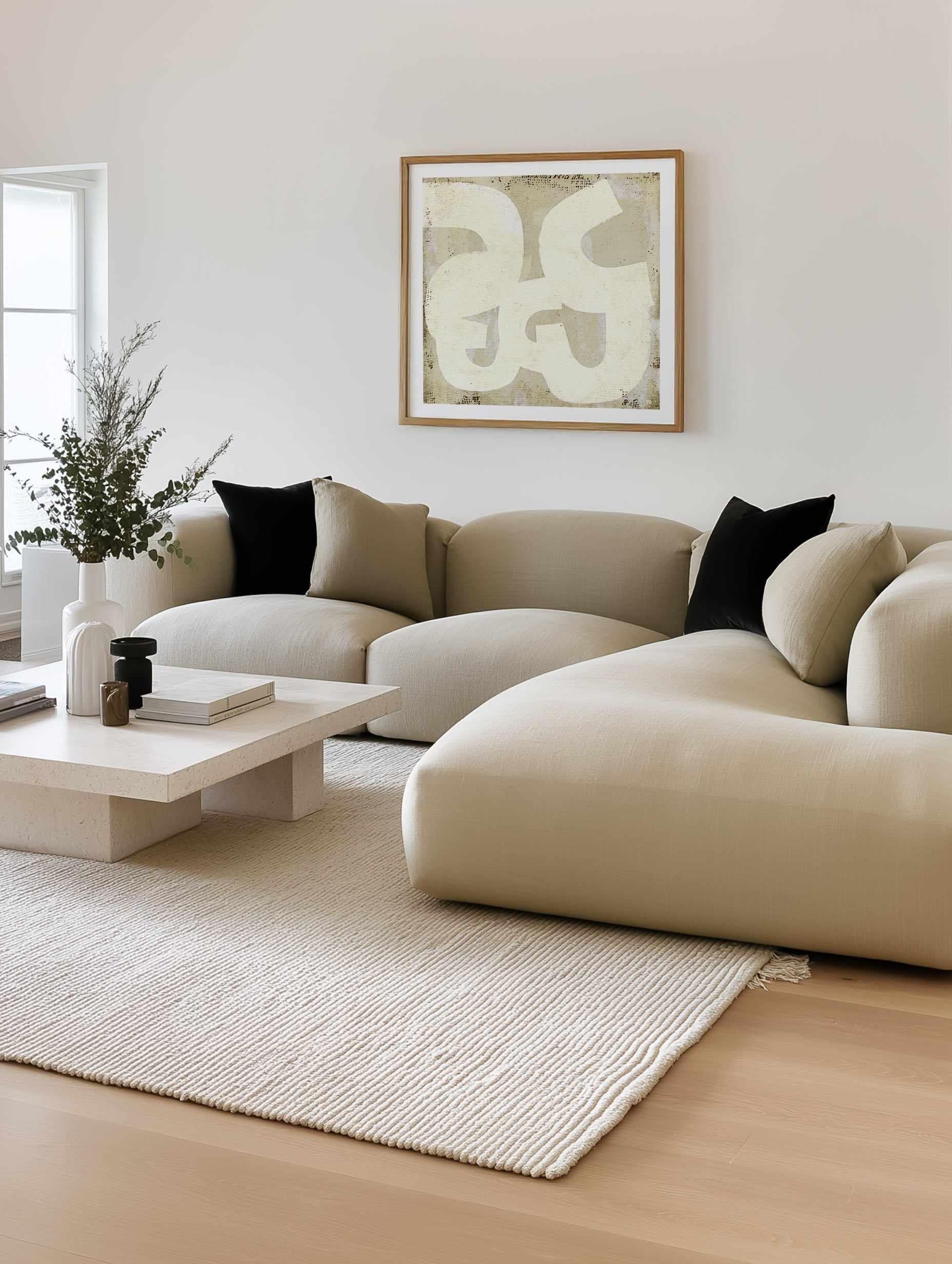 Abstract Composition by Marco Marella | Art Print from Olive et Oriel where you can shop wallpaper and artworks online