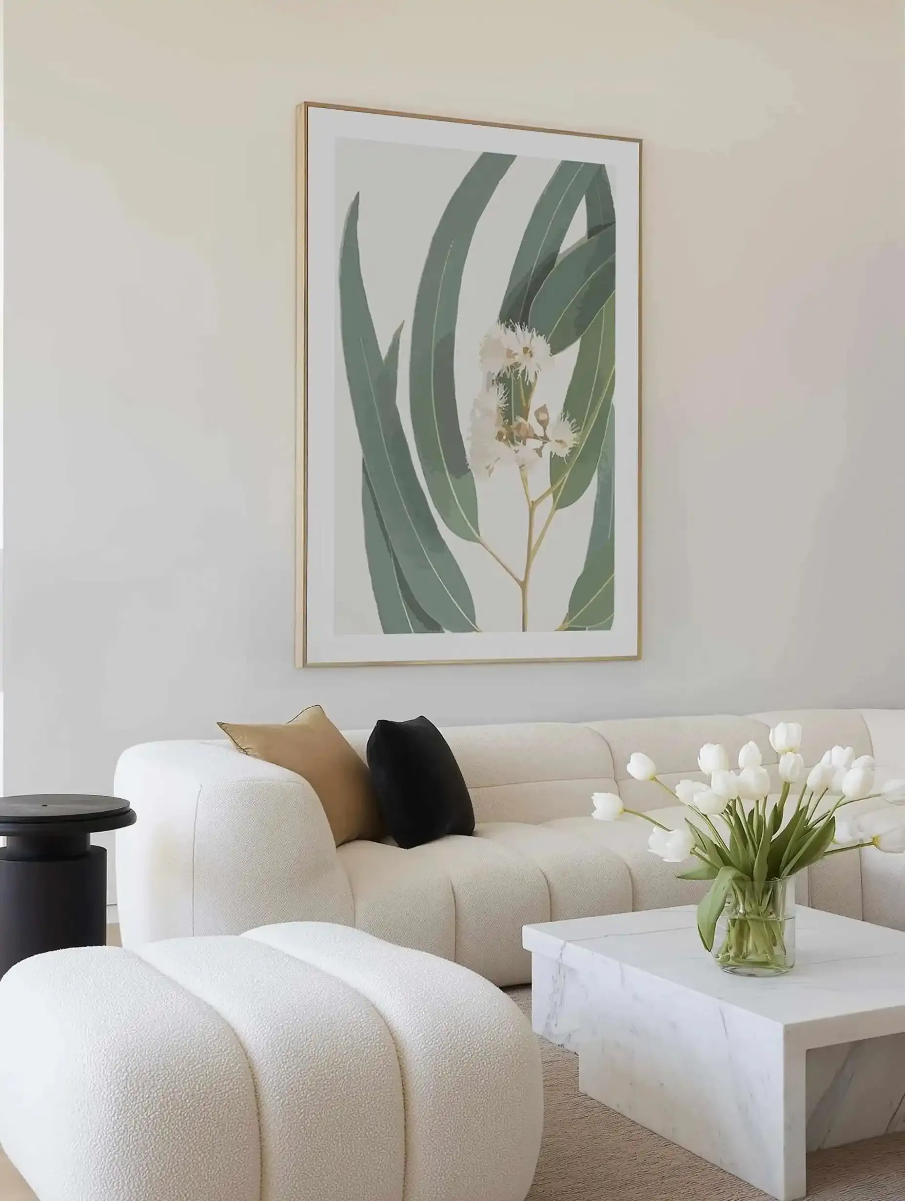 Abstract Eucalyptus I Art Print from Olive et Oriel where you can shop wallpaper and artworks online