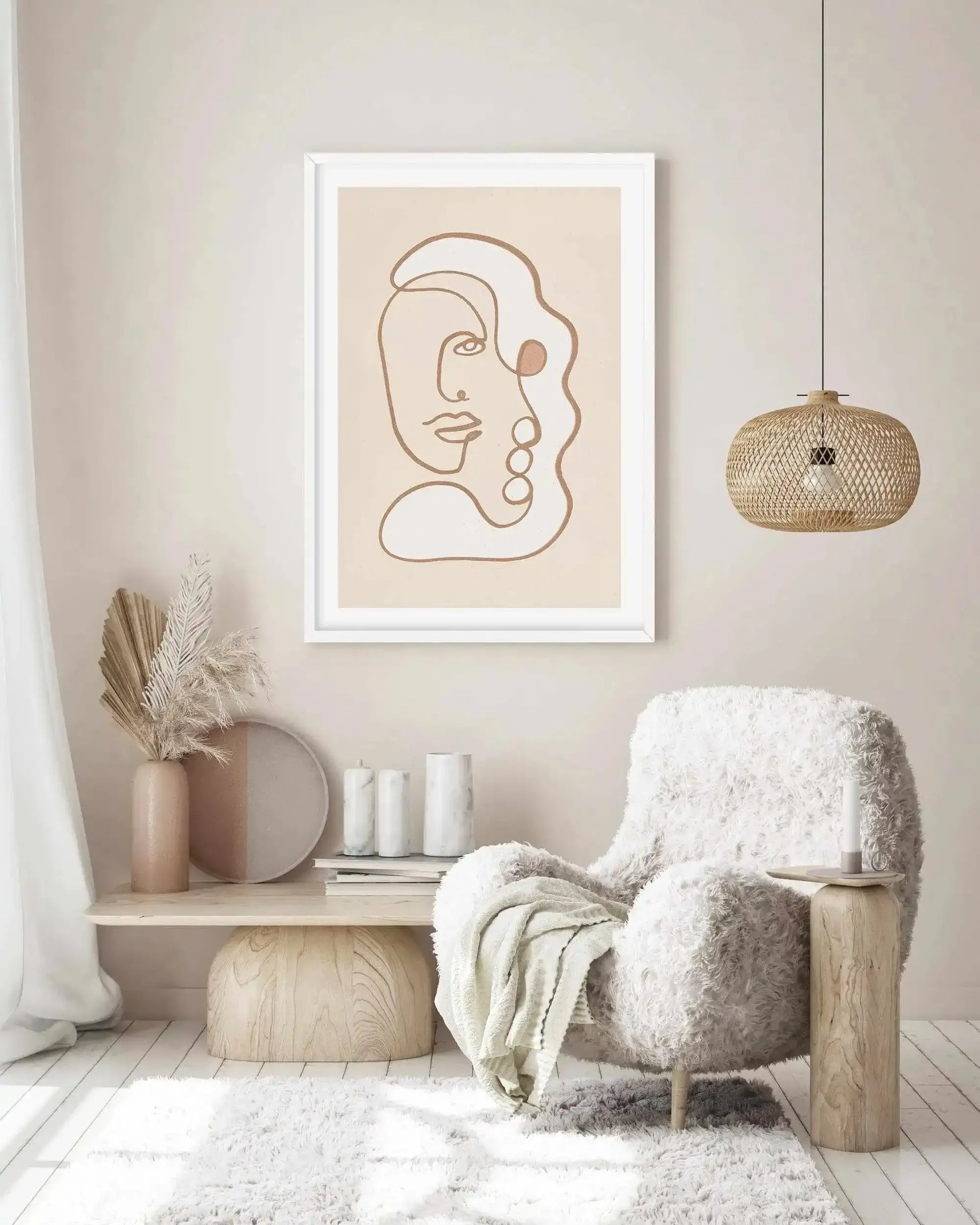 Abstract Figure I Art Print-Buy-Bohemian-Wall-Art-Print-And-Boho-Pictures-from-Olive-et-Oriel-Bohemian-Wall-Art-Print-And-Boho-Pictures-And-Also-Boho-Abstract-Art-Paintings-On-Canvas-For-A-Girls-Bedroom-Wall-Decor-Collection-of-Boho-Style-Feminine-Art-Poster-and-Framed-Artwork-Update-Your-Home-Decorating-Style-With-These-Beautiful-Wall-Art-Prints-Australia