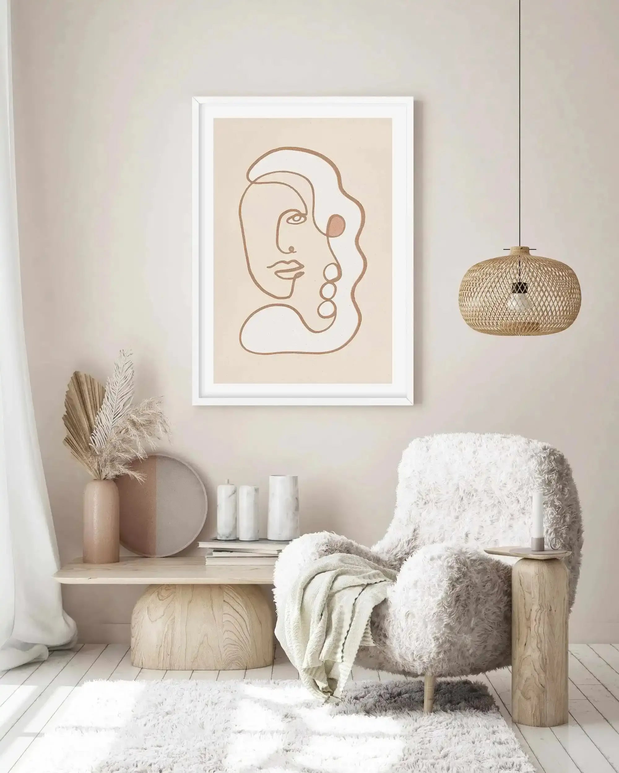 Abstract Figure I Art Print-Buy-Bohemian-Wall-Art-Print-And-Boho-Pictures-from-Olive-et-Oriel-Bohemian-Wall-Art-Print-And-Boho-Pictures-And-Also-Boho-Abstract-Art-Paintings-On-Canvas-For-A-Girls-Bedroom-Wall-Decor-Collection-of-Boho-Style-Feminine-Art-Poster-and-Framed-Artwork-Update-Your-Home-Decorating-Style-With-These-Beautiful-Wall-Art-Prints-Australia