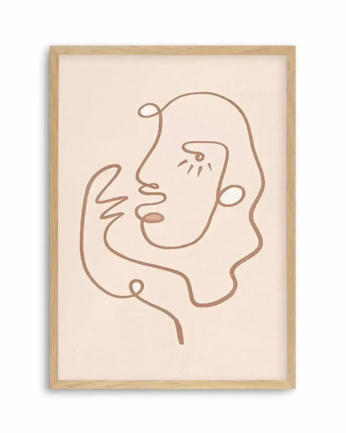 Abstract Figure II Art Print from Olive et Oriel where you can shop wallpaper and artworks online