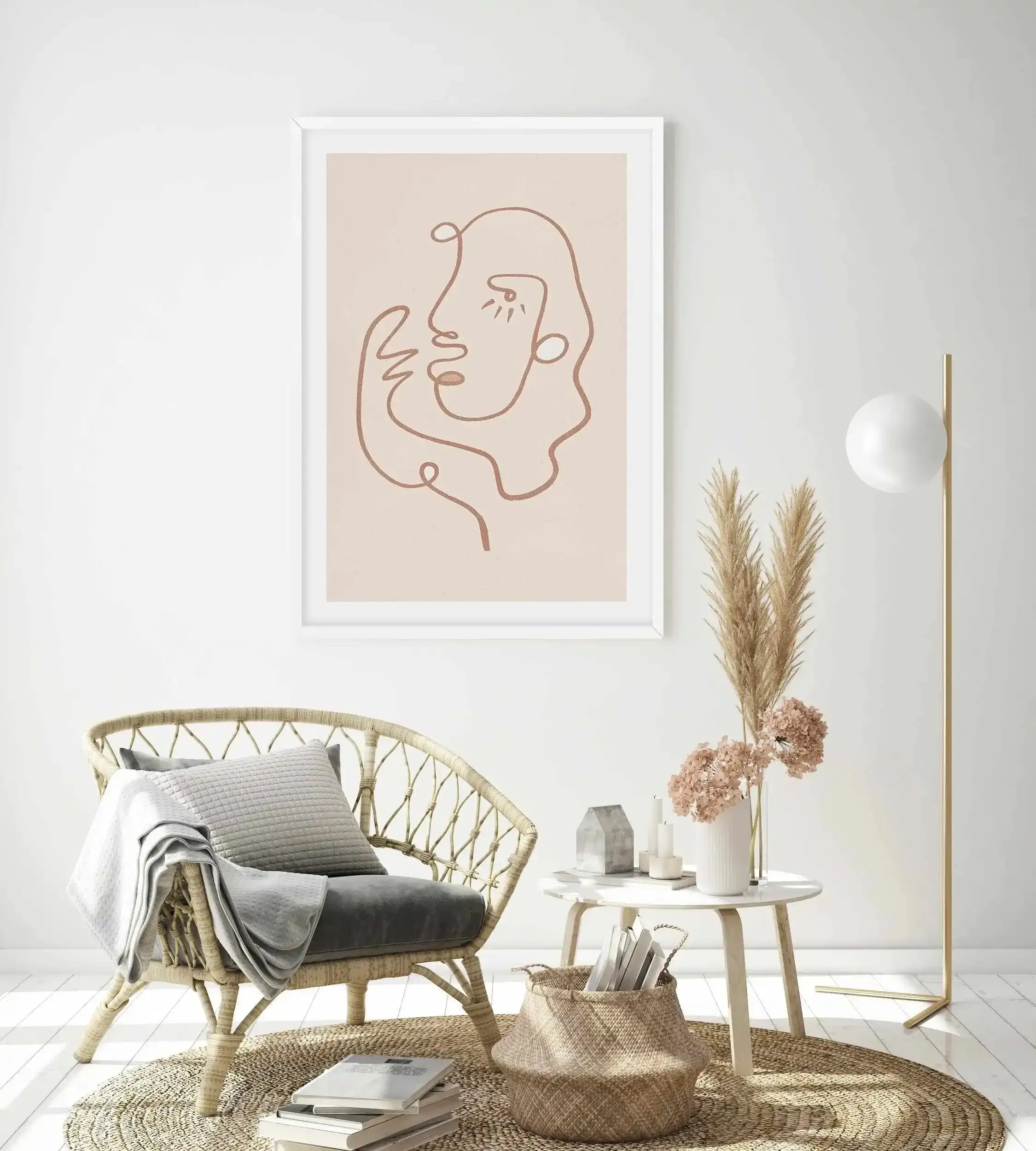 Abstract Figure II Art Print-Buy-Bohemian-Wall-Art-Print-And-Boho-Pictures-from-Olive-et-Oriel-Bohemian-Wall-Art-Print-And-Boho-Pictures-And-Also-Boho-Abstract-Art-Paintings-On-Canvas-For-A-Girls-Bedroom-Wall-Decor-Collection-of-Boho-Style-Feminine-Art-Poster-and-Framed-Artwork-Update-Your-Home-Decorating-Style-With-These-Beautiful-Wall-Art-Prints-Australia