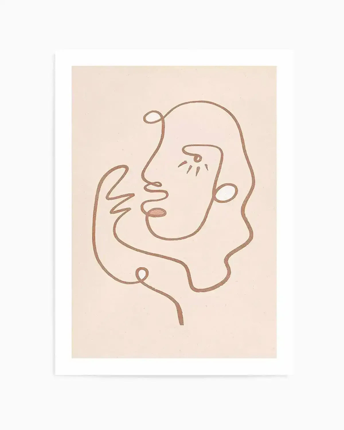 Abstract Figure II Art Print from Olive et Oriel where you can shop wallpaper and artworks online