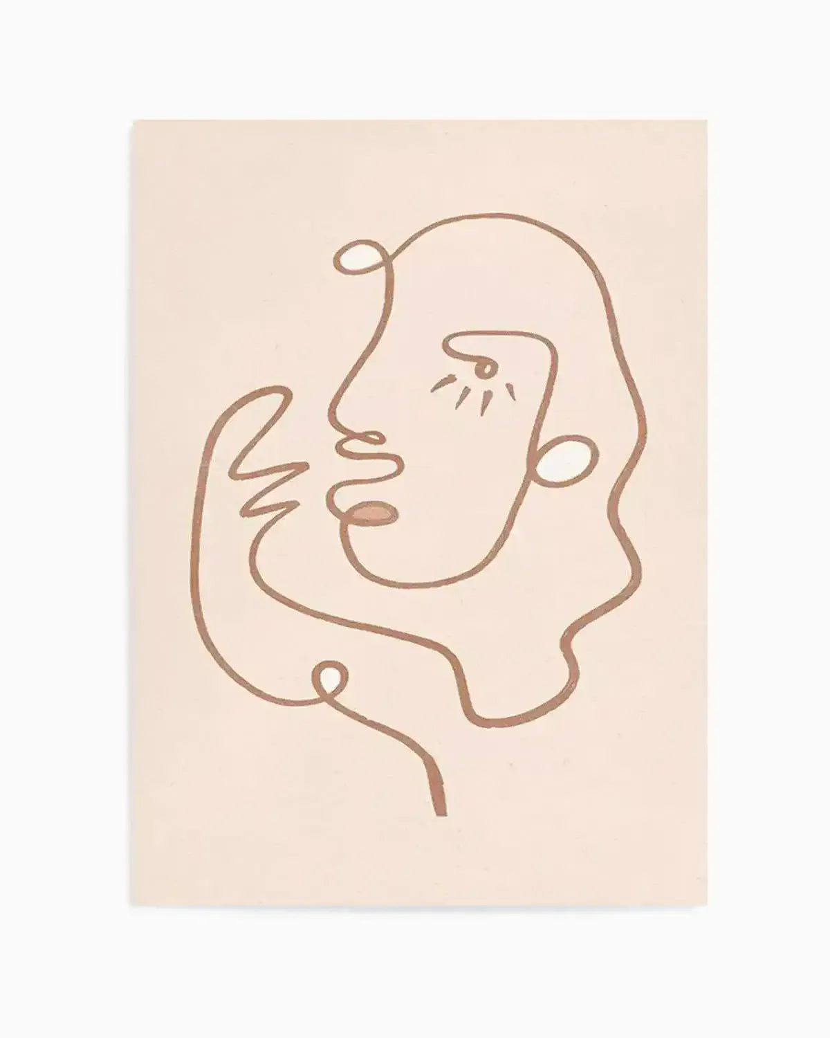 Abstract Figure II Art Print from Olive et Oriel where you can shop wallpaper and artworks online