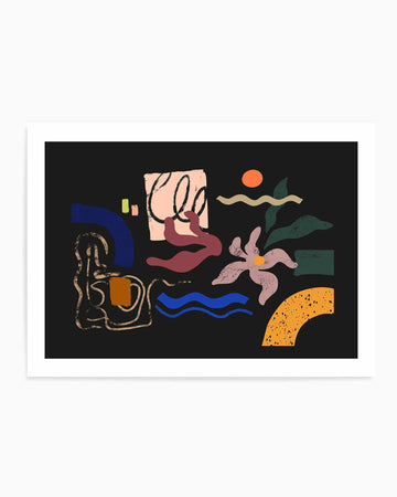 Abstract Floral by Arty Guava | Art Print from Olive et Oriel where you can shop wallpaper and artworks online