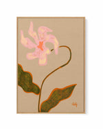 Abstract Flower by Arty Guava | Framed Canvas Art Print