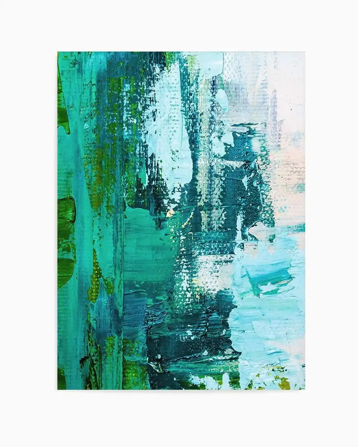 Abstract Green Acrylic I Art Print from Olive et Oriel where you can shop wallpaper and artworks online