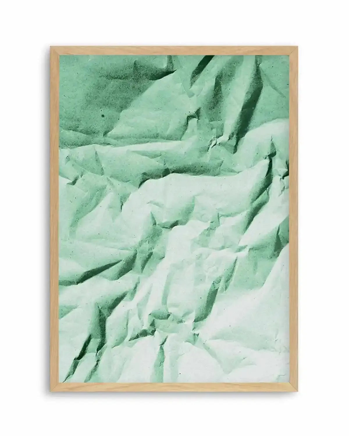 Abstract Green Shadows Art Print from Olive et Oriel where you can shop wallpaper and artworks online