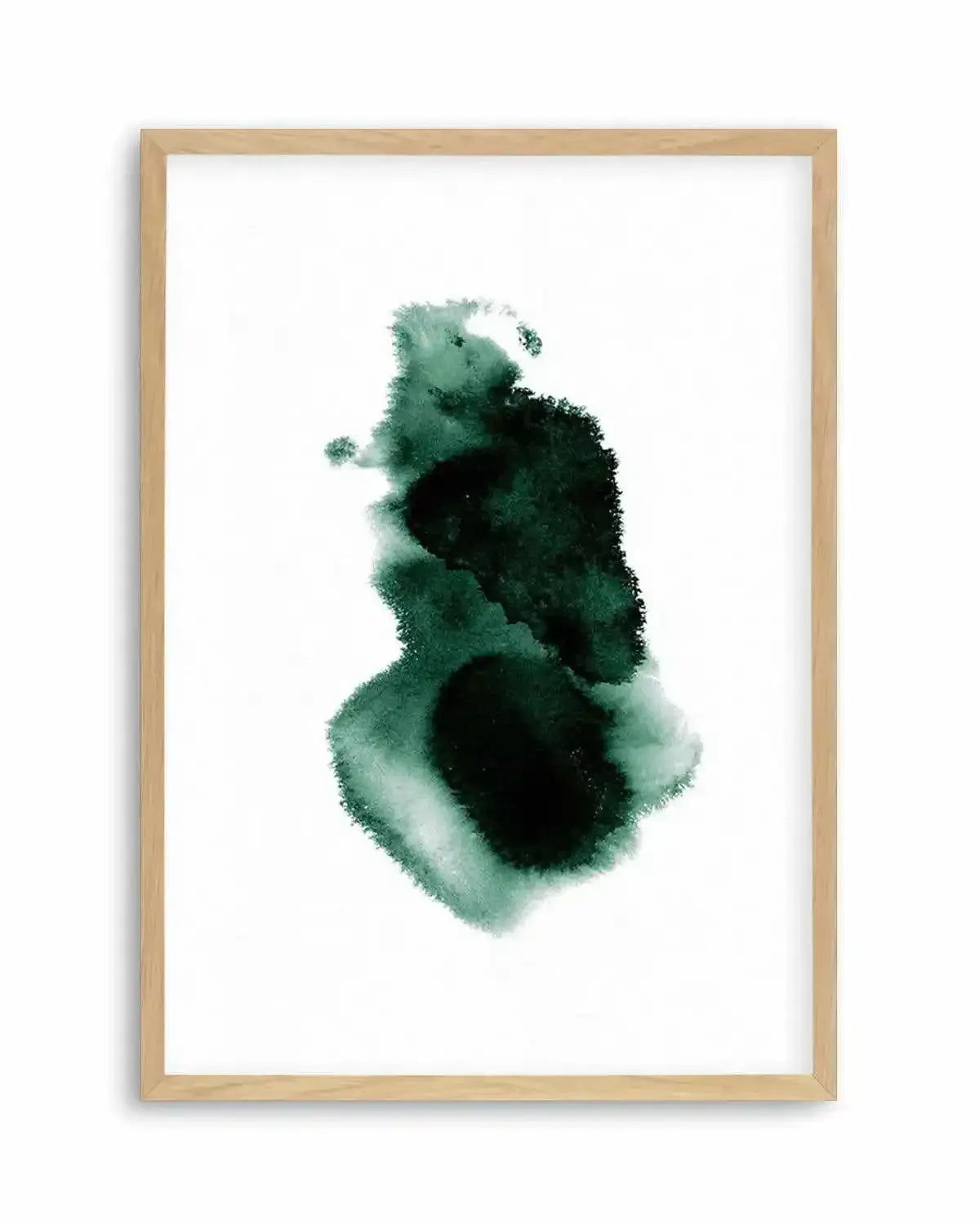 Abstract Green Watercolour I Art Print from Olive et Oriel where you can shop wallpaper and artworks online