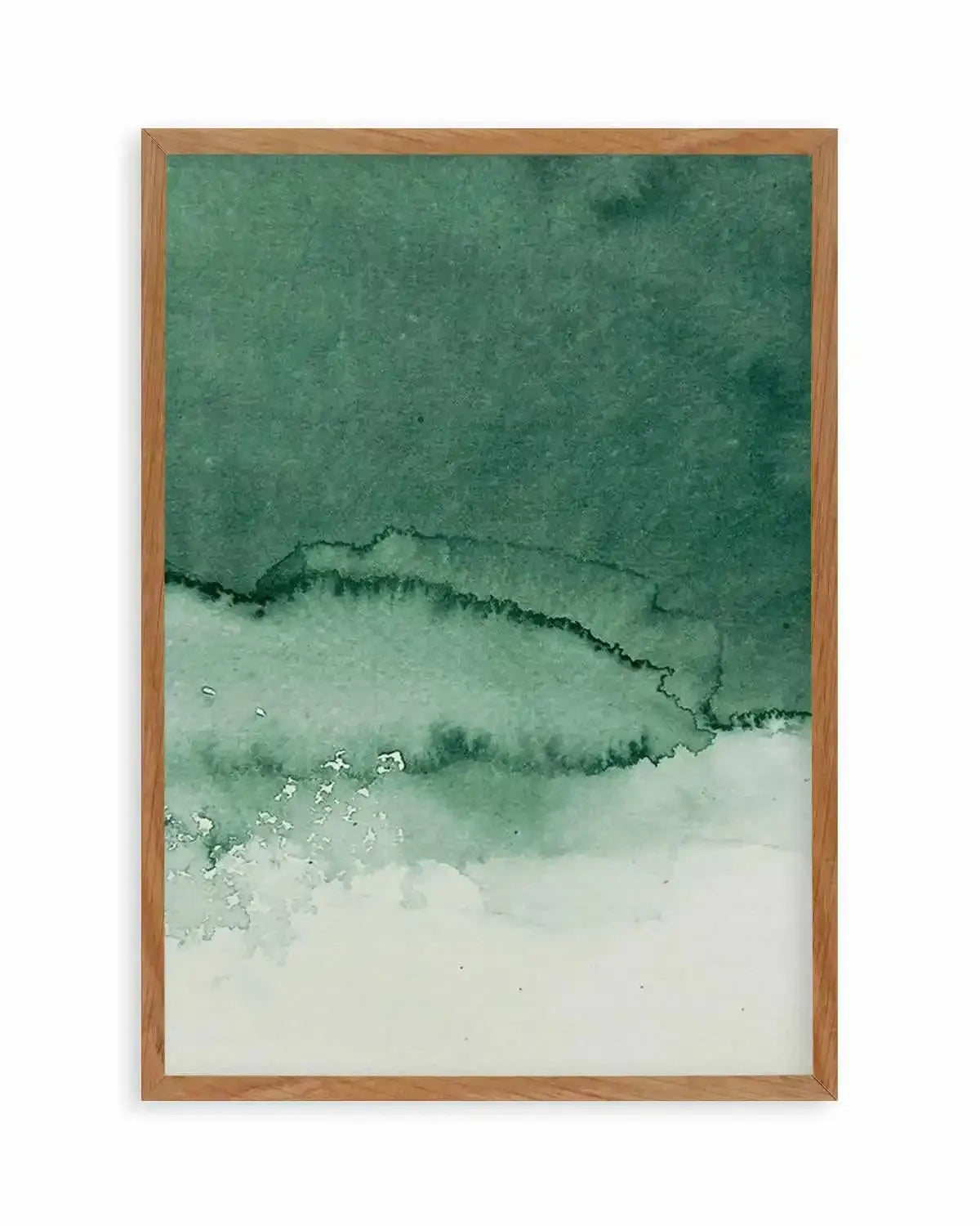 Abstract Green Watercolour III Art Print from Olive et Oriel where you can shop wallpaper and artworks online