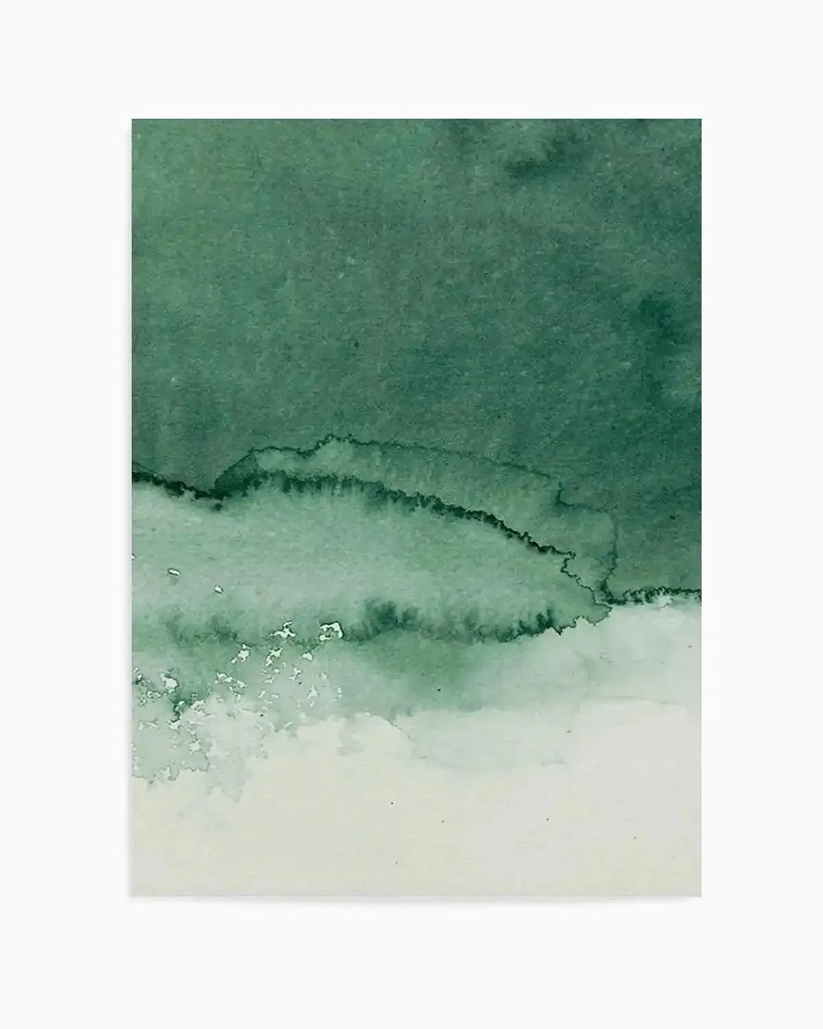 Abstract Green Watercolour III Art Print from Olive et Oriel where you can shop wallpaper and artworks online