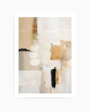 Abstract In Beige 2 By Sally Ann Moss | Art Print from Olive et Oriel where you can shop wallpaper and artworks online
