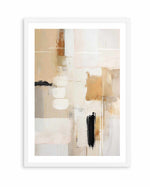 Abstract In Beige 2 By Sally Ann Moss | Art Print