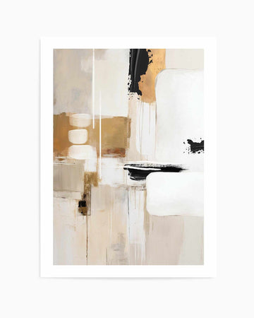 Abstract In Beige 3 By Sally Ann Moss | Art Print from Olive et Oriel where you can shop wallpaper and artworks online